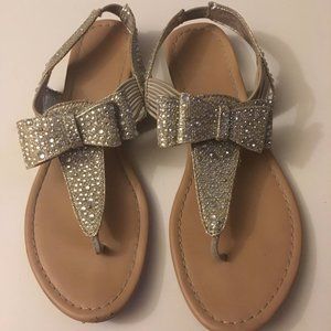 Material Girl Bow Slip On Flats